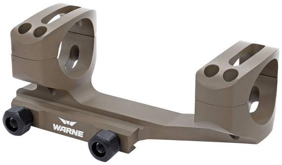 Warne XSKEL30DE X-SKEL Scope Mount/Ring Combo FDE Cerakote 30mm