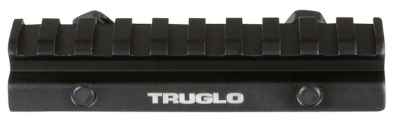 TruGlo TG8970B Picatinny Riser Mount Matte Black Anodized