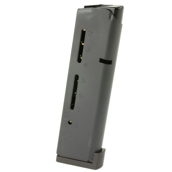 Wilson Combat Magazine, Elite Tactical Magazine, 45ACP, 8Rd, Fits 1911, MAX Spring, Black 500BA-HD