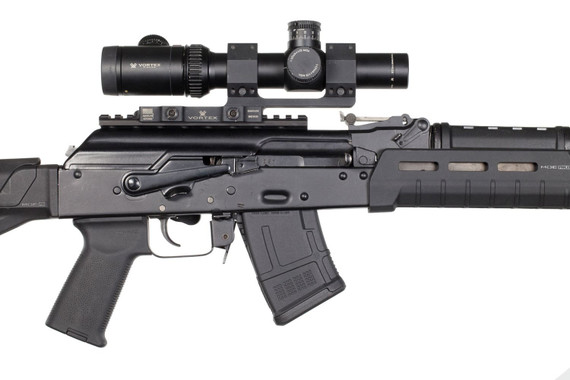 Magpul MAG657BLK PMAG MOE 10rd 7.62x39mm For AK-Platform/AKM Black Polymer, Magazine