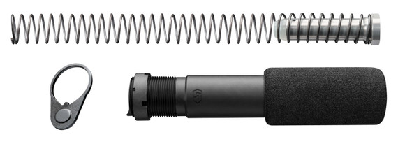 Phase 5 Weapon Systems PBTCA Buffer Tube Assembly AR, Pistol Platform Black Aluminum