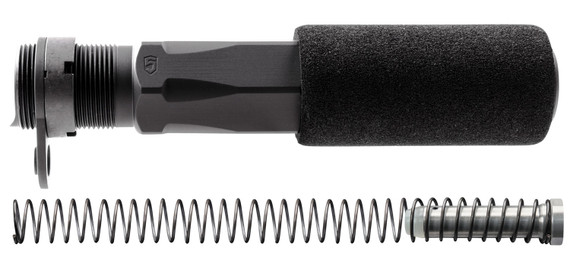 Phase 5 Weapon Systems HEX2C Hex-2 Buffer Tube Assembly Black Aluminum AR-, Pistol Platform
