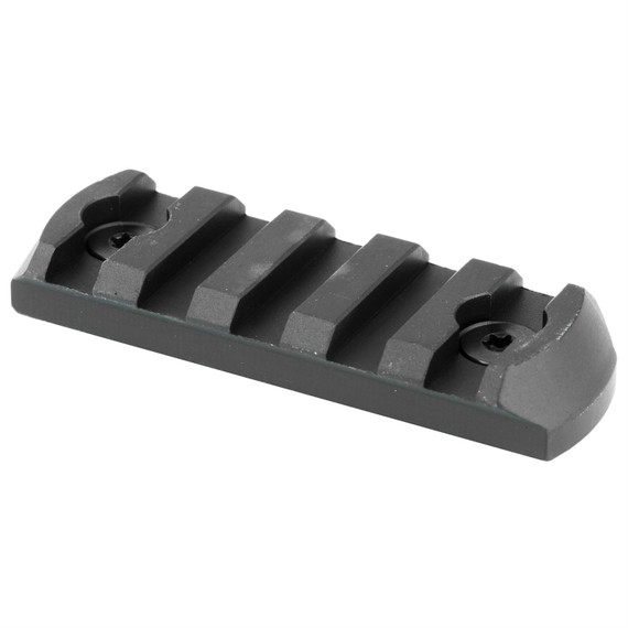 CMMG KeyMod Accessory Rail, 5 Slots, Aluminum, Fits AR Rifles, Black 55DA299