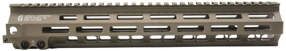 Geissele Automatics 05285S Super Modular Rail MK8 13.50 in M-LOK, Desert Dirt Aluminum for AR Platform, Barrel Nut Included