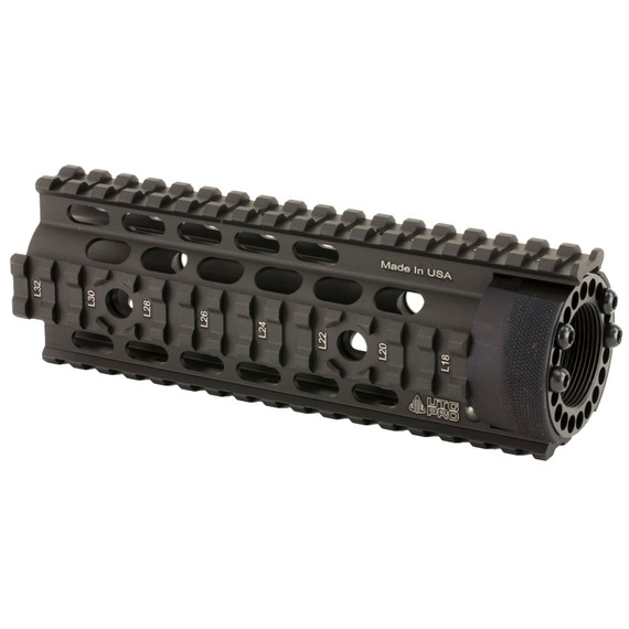 Leapers, Inc. - UTG Model 4/15 Quad Rail, Fits AR Rifles, Carbine Length, Free Float, Black MTU005