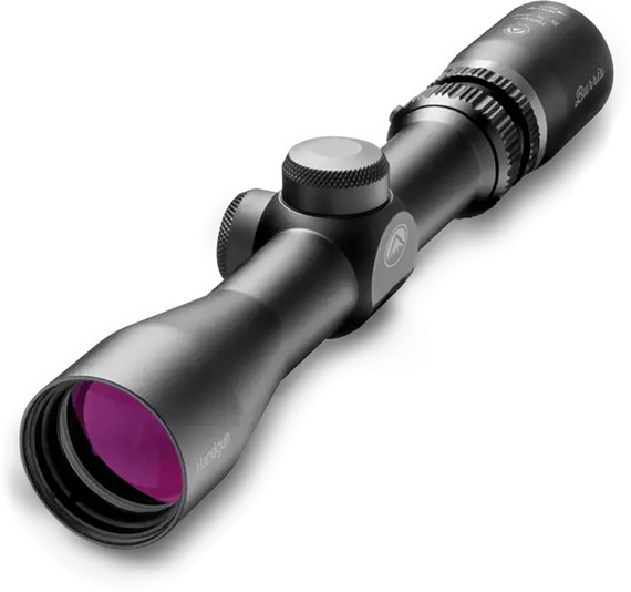 Burris 200291, Handgun Matte Black 2-7x 32mm 1 in Tube Plex Reticle