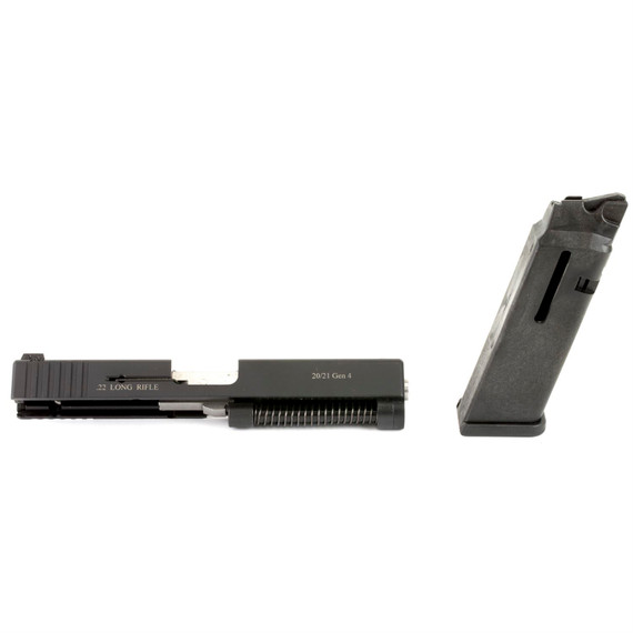 Advantage Arms Conversion Kit, 22LR, 4.49 in Barrel, Fits Glock 20/21 Gen 4, With Range Bag, Black Finish, 10Rd, 1-10Rd Magazine AAC20-21G4