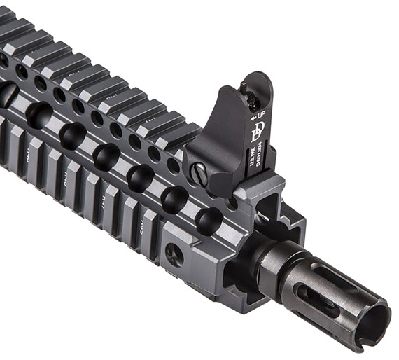 Daniel Defense Rail Mounted Fixed Front Sight Black Hardcoat Anodized Fixed Front Sight