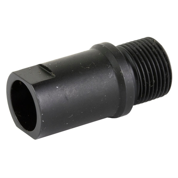 Dead Air Armament Thread Adapter, 1/2 x 28 RH, Fits GSG 1911, Black Finish DA421