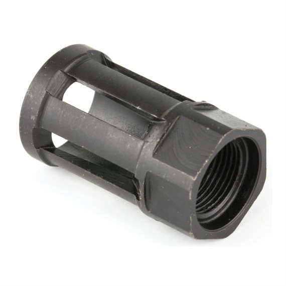 Lone Wolf Distributors Flash Hider, Black Oxide Finish, Fits 1/2x28 9mm Barrels LWD-FH9