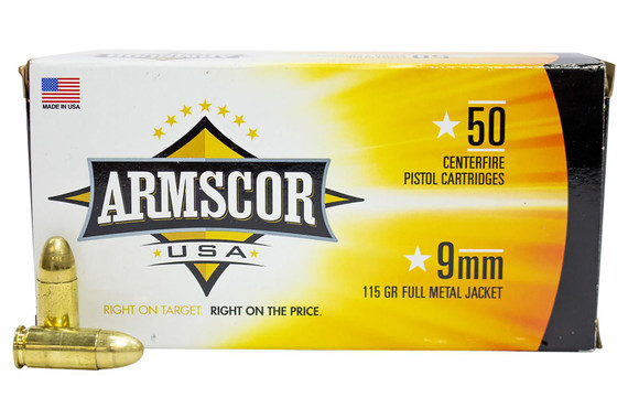 Armscor 9mm Luger Ammunition FAC92N