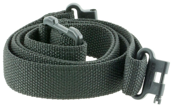 Blue Force Gear HS125DSBK Hunting Sling 1.25 in W x 26 in- 46 in L Adjustable Black Cordura