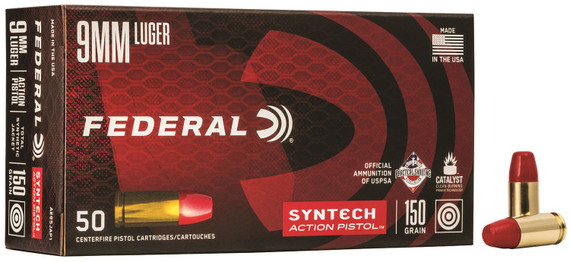 Federal 9mm Luger Ammunition AE9SJAP1