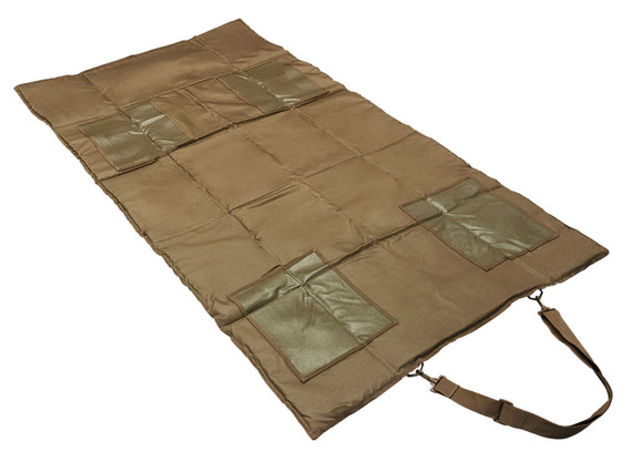 NcStar CVSHMR2957T Roll Up Shooting Mat Shooting Mat Tan 69 inL x 35 in H PVC