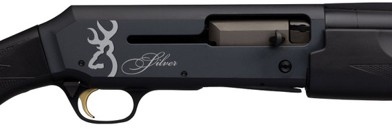 Browning 011417205 Silver Field 12 Gauge 26 in 3.5 in 4+1, Alloy Receiver With Two-Tone Gray/Black Finish, Synthetic Stock With Textured Gripping Surface, Shotgun