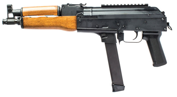 Century Arms HG3736N Draco NAK9 9mm Luger 33+1 11.14 in Barrel, Stamped Receiver, Picatinny Optics Rail, Polymer Grip, Includes 1, Magazine, (Glock 17 & 19, Magazine Compatible), Pistol