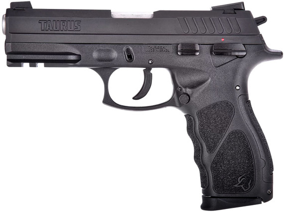 Taurus 1TH9041 TH Full Size 9mm Luger 17+1 4.27 in Matte Stainless Steel Barrel, Matte Black Serrated Slide, Black Polymer Frame w/Picatinny Rail, Black Finger Grooved Polymer Grip Right Hand, Pistol