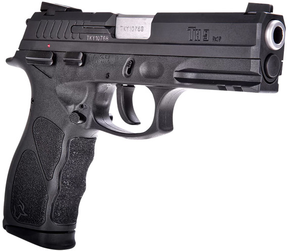 Taurus 1TH9041 TH Full Size 9mm Luger 17+1 4.27 in Matte Stainless Steel Barrel, Matte Black Serrated Slide, Black Polymer Frame w/Picatinny Rail, Black Finger Grooved Polymer Grip Right Hand, Pistol