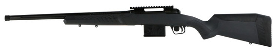 Savage Arms 57006 110 Tactical 308 Win 10+1 20 in, Matte Black Metal, Gray Fixed AccuStock with AccuFit, Rifle