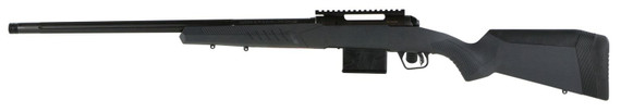 Savage Arms 57007 110 Tactical 308 Win 10+1 24 in, Matte Black Metal, Gray Fixed AccuStock with AccuFit, Rifle