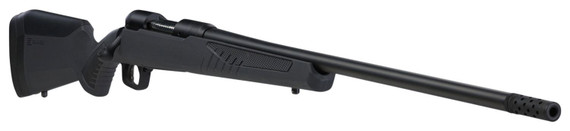 Savage Arms 57021 110 Long Range Hunter 6.5 Creedmoor 4+1 26 in, Matte Black Metal, Gray Fixed AccuStock with AccuFit, Rifle