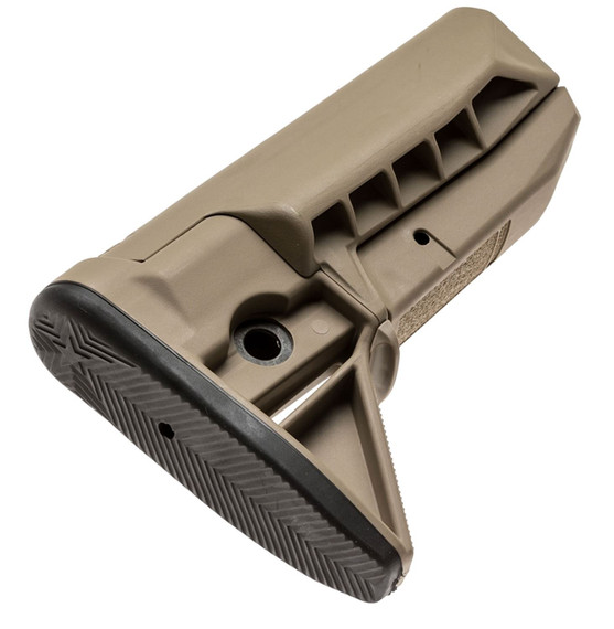 BCM GFSMOD0SPMDF BCMGunfighter Mod 0 FDE Synthetic with SOPMOD Cheekweld for AR-Platform