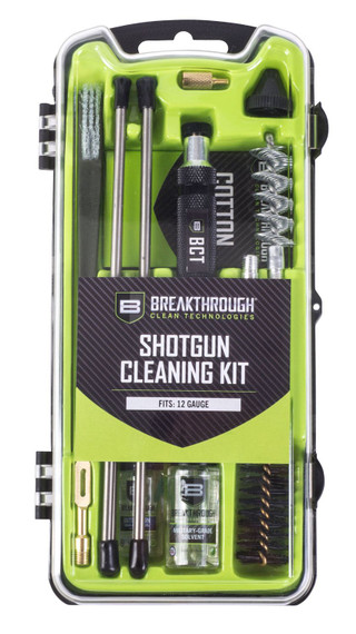 Breakthrough Clean BTCCC12G Vision Series Cleaning Kit 12 Gauge, Shotgun/15 Pieces Multi-Color
