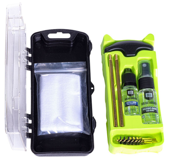 Breakthrough Clean BTECC9 Vision Series Cleaning Kit 9mm & 38 Cal, Pistol/9 Pieces Multi-Color