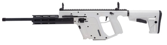 Kriss USA KV45CAP20 Vector CRB G2 45 ACP 30+1 16 in Black Nitride Threaded Barrel, Alpine Cerakote Picatinny Rail Aluminum Receiver, Alpine White Synthetic 6 Position Stock Alpine Polymer Grip, Rifle