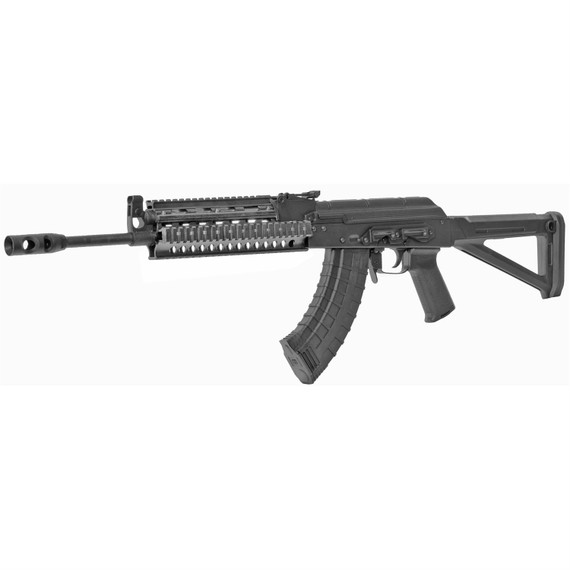 Riley Defense RAK47, Semi-automatic, AK, 7.62X39, 16 in Barrel, Black Finish, Magpul Stock, Adjustable Sights, 30Rd, 1 Magazine RAK47-T-MP