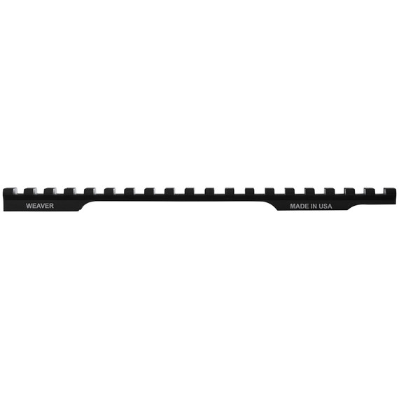 Weaver Mounts 99490 Multi-Slot Base Extended Black Anodized Aluminum Fits Savage 110/111/112/114/116 Long Action 20 MOA