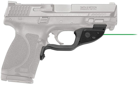Crimson Trace 0174501 LG-362G Green Laserguard Black Smith & Wesson M&P M2.0 Full Size/Compact/Subcompact