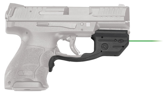 Crimson Trace 0165901 LG-499 Green Laserguard Black Heckler & Koch VP9/VP9SK/VP40