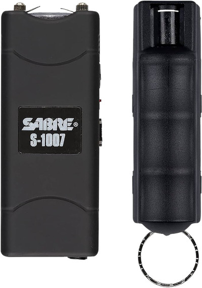Sabre S7BHCBK Stun Gun Flashlights
