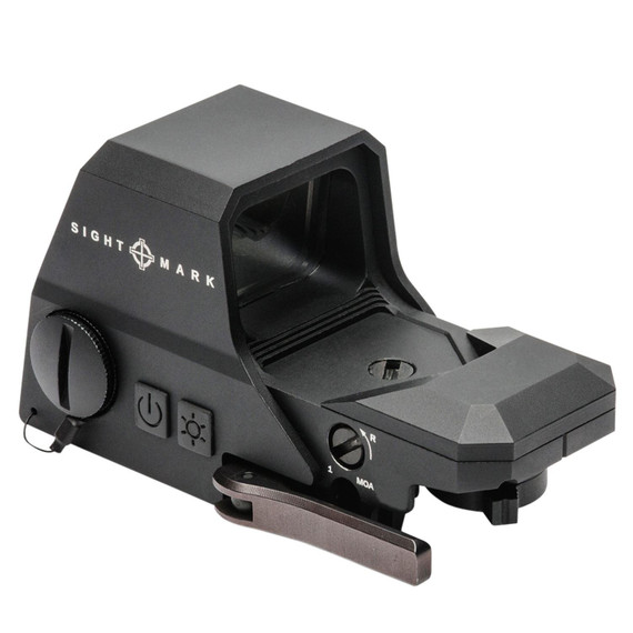 Sightmark SM26031 Ultra Shot Reflex (R-Spec) Matte Black 1 x 33 mm x 24 mm 3 MOA Red/Green Dot/5 MOA Dot/50 MOA Circle Multi Reticle, Red Dot Sight