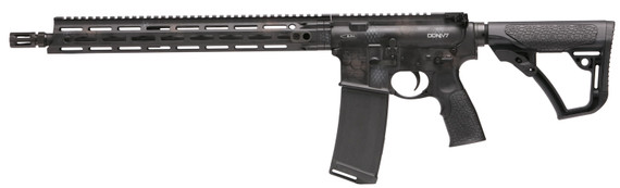 Daniel Defense 0212802267047 DDM4 V7 5.56x45mm NATO 16 in 30+1 Rattlecan Cerakote 6 Position w/SoftTouch Overmolding Stock, Rifle