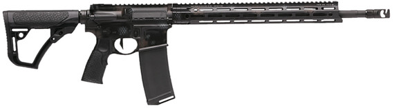 Daniel Defense 0212802364047 DDM4 V7 Pro 5.56x45mm 30+1 18 in Black Chrome Moly Vanadium Barrel, Rattlecan Cerakote Receiver, 15 in M-Lok Handguard, Black Synthetic 6 Position Stock w/SoftTouch Overmolding, Black Polymer Grip, Rifle