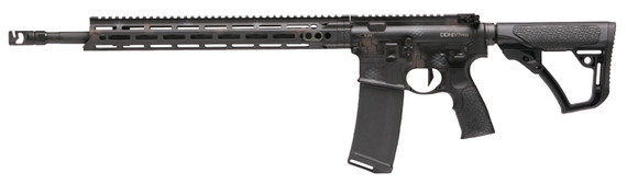 Daniel Defense 0212802364055 DDM4 V7 Pro *CA Compliant 5.56x45mm 10+1 18 in Black Chrome Moly Vanadium Barrel, Rattlecan Cerakote Receiver, Black Synthetic 6 Position Stock w/SoftTouch Overmolding, Black Polymer Grip, Rifle