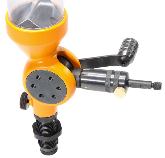 Lyman 7767700 Brass Smith Powder Measure Multi-Caliber Orange