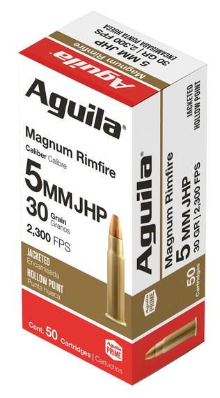 Aguila 5mm Remington Magnum Ammunition 1B222406