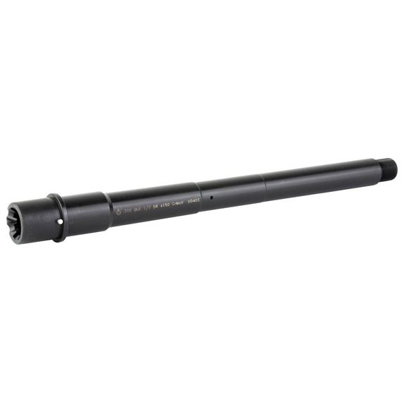 Ballistic Advantage Modern Series, Distinct Rigid Pattern Barrel, 300 Blackout, 10.5 in, 1:7 Twist, 5/8X24 Threads, 4150 CrMoV, QPQ Corrosion Resistant Finish, Black BABL300008M