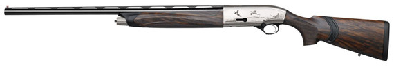 Beretta J40AN18 A400 Upland 12 Gauge 28 in Black Barrel 3 in 2+1, Nickel Engraved Metal, Xtra Grain Walnut Kick-Off Stock, Shotgun