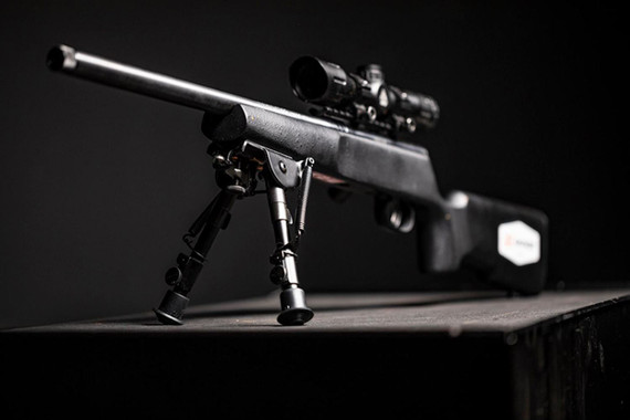 Savage Arms 13824 Rascal Target XP Youth 22 LR 1rd 16.12 in Barrel, Matte Blued Metal Finish, Matte Black Synthetic Stock Includes 4x32mm Scope & Bipod, Rifle