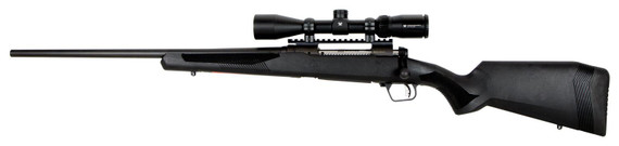 Savage Arms 57324 110 Apex Hunter XP 270 Win 4+1 22 in, Matte Black Metal, Synthetic Stock, Vortex Crossfire II 3-9x40mm Scope, Left Hand, Rifle