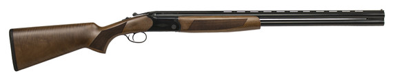 CZ-USA 06487 Drake Southpaw 20 Gauge 3 in 2rd 28 in Barrel, Gloss Black Chrome Metal Finish, Turkish Walnut Fixed, Pistol Grip Stock Includes 5 Chokes Left Hand, Shotgun