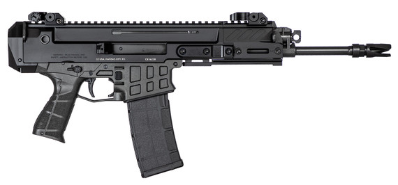 CZ-USA 91461 Bren 2 MS 7.62x39mm 30+1 11.14 in Cold Hammer Forged Barrel, Aluminum Receiver, Black Carbon Fiber-Reinforced Frame, Mag Release, Stippled Black Polymer Grip, Pistol