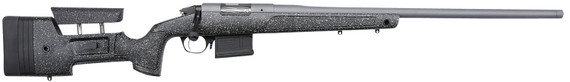 Bergara BPR20300MC Premier HMR Pro 300 Win Mag 5+1 26 in Tactical Gray Cerakote Barrel, Tactical Gray Cerakote Steel Receiver, Gray Speckled Black Molded w/Mini-Chassis, Adjustable Stock, Rifle