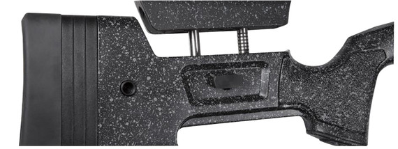 Bergara BPR2065MCHB Premier HMR Pro 6.5 Creedmoor 5+1 24 in Tactical Gray Cerakote Heavy Barrel, Tactical Gray Cerakote Steel Receiver, Gray Speckled Black Molded w/Mini-Chassis, Adjustable Stock, Rifle
