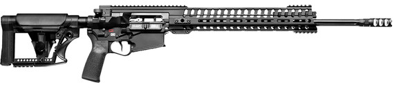 Patriot Ordnance Factory 01564 Revolution Gen4 6.5 Creedmoor 20 in 20+1 Black Hard Coat Anodized Adjustable Magpul PRS Stock 14.5 in M-LOK, Rifle