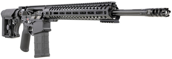 Patriot Ordnance Factory 01566 Revolution Gen4 6.5 Creedmoor 20 in 20+1 Black Hard Coat Anodized Adjustable Magpul PRS Stock, Rifle